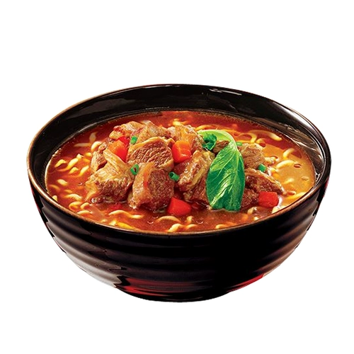 Мастер Кан, красная обжаренная говяжьей лапшой