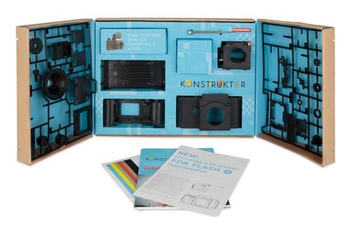 LOMO相机 lomography Konstruktor F DIY自组胶片单反相机建造者-图1