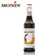 MONIN Peach Tea Flavored Syrup Glass