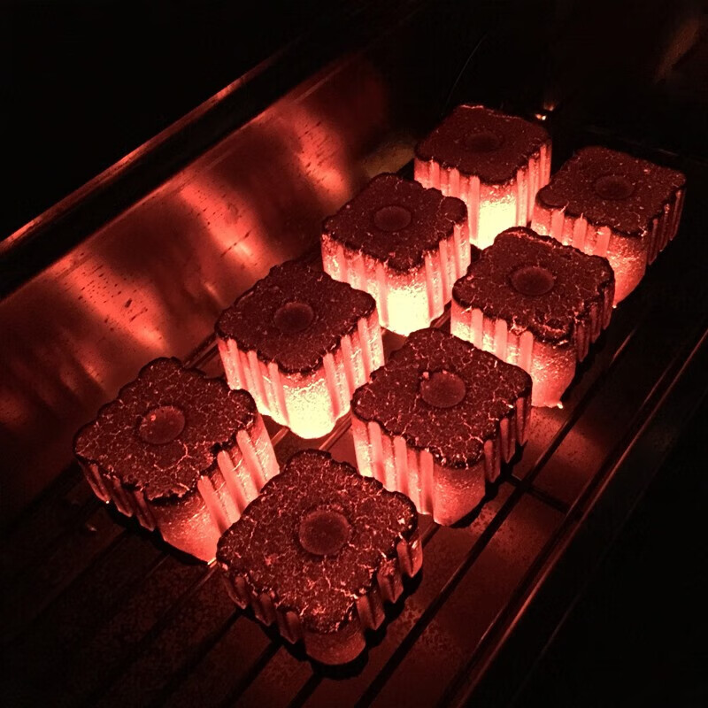 加加林高级烧烤碳果木炭无烟家用烧烤炭户外烧烤专用木炭高温耐烧 - 图0