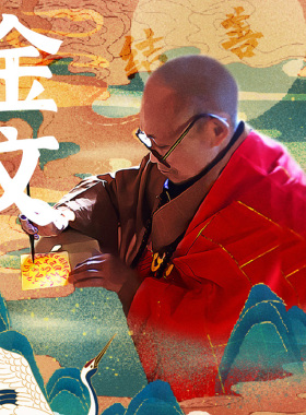 纯手绘阿弥陀佛小唐卡吊坠12生肖属狗猪本命佛挂件饰品毛衣项链款