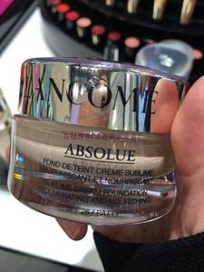 专柜正品Lancome兰蔻菁纯臻颜精华粉底霜SPF26 35ml 金纯粉底乳液