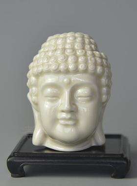 煮雪定瓷桌面造像摆件