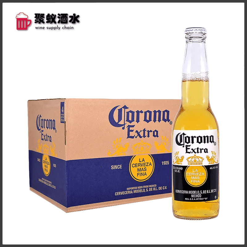 科罗娜啤酒 整箱24瓶装 墨西哥进口corona特级210ml 330ml 355ml - 图0