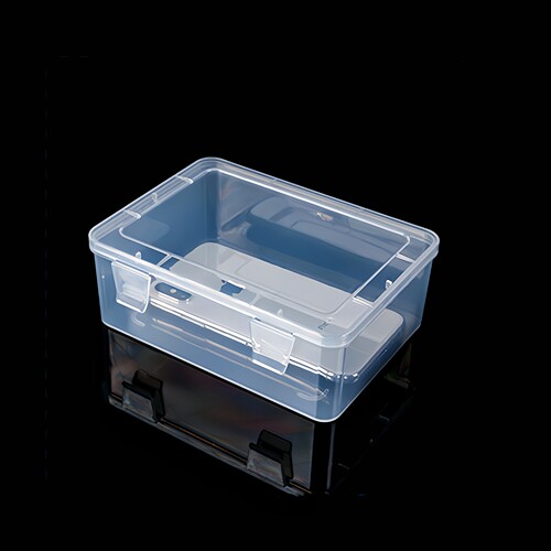 小塑料盒便携小盒子包装盒零件配件盒长方形盒迷你透明塑料收纳盒 - 图2