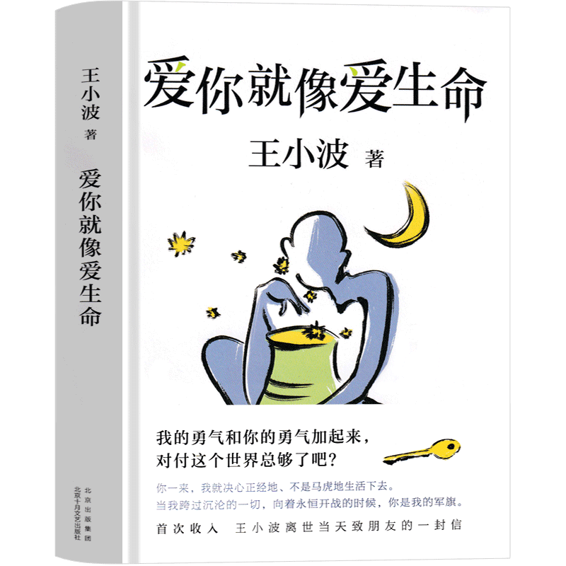 爱你就像爱生命 王小波原著珍藏版正版精装王小波书信集情书现代当代文学书籍畅销书李银河和王小波通信录北京十月文艺出版社 - 图2