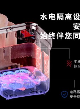 新款全自动家用按摩泡脚桶足浴器