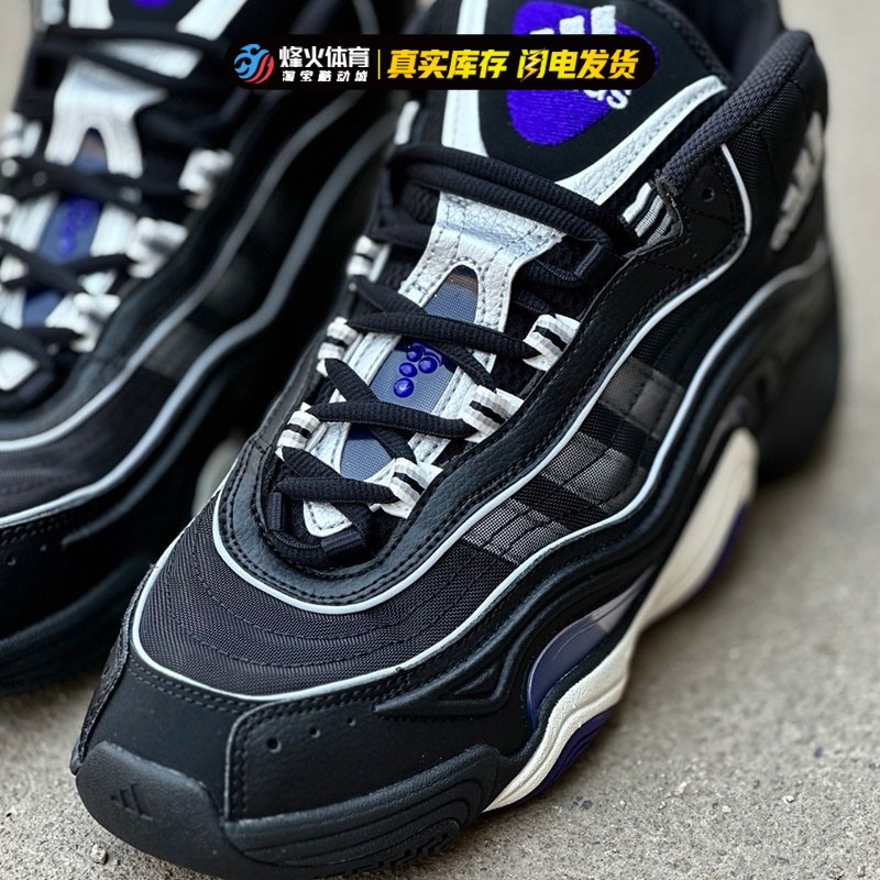 烽火Adidas Crazy 98 Lakers Away KB2 湖人客场实战篮球鞋IG8341 - 图1