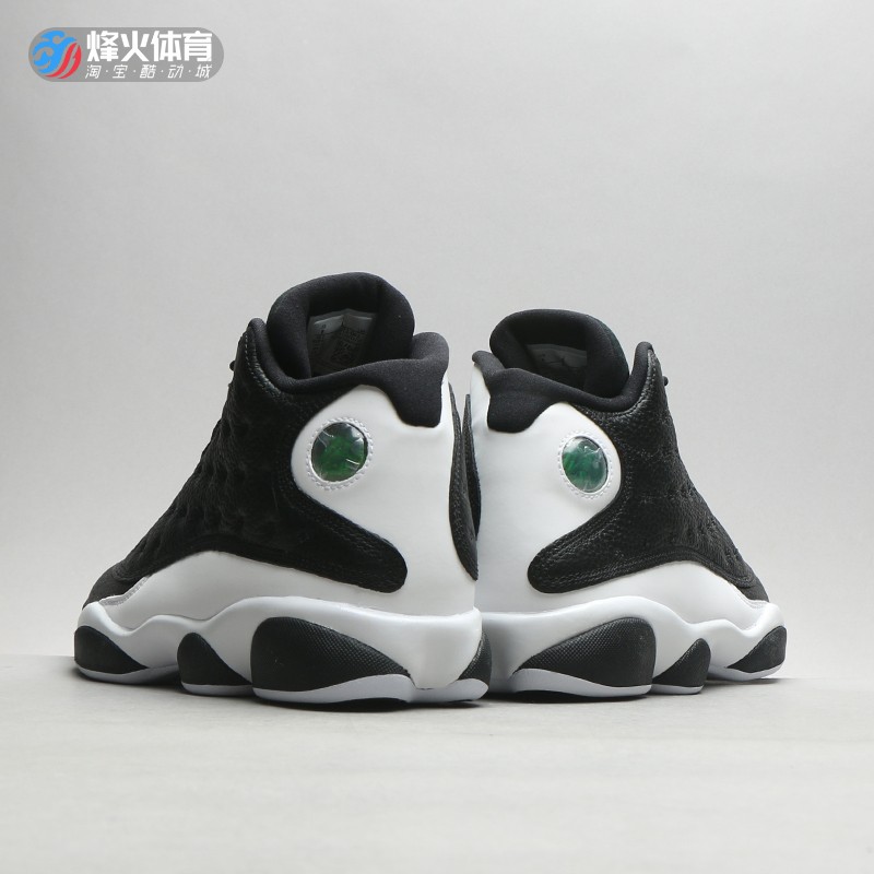 烽火 Air Jordan 13 AJ13反转熊猫 黑白奥利奥 414571 884129-061 - 图2