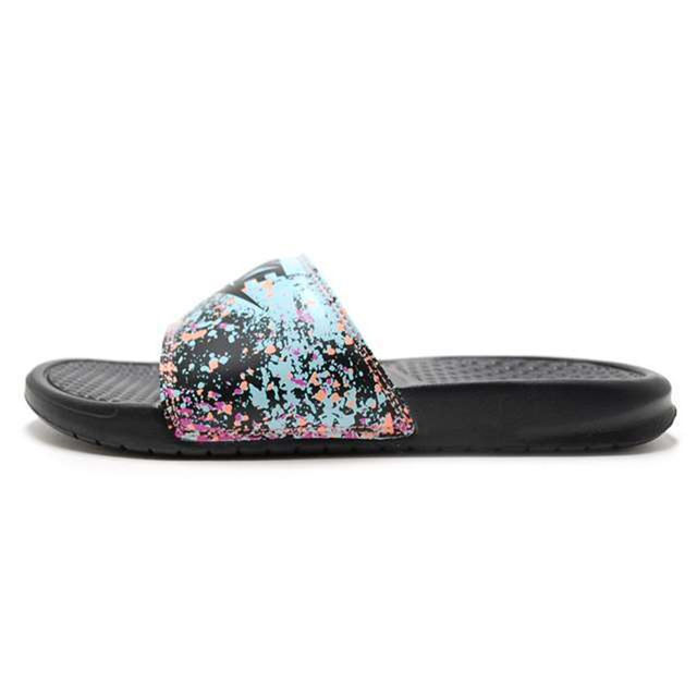 nike floral slippers