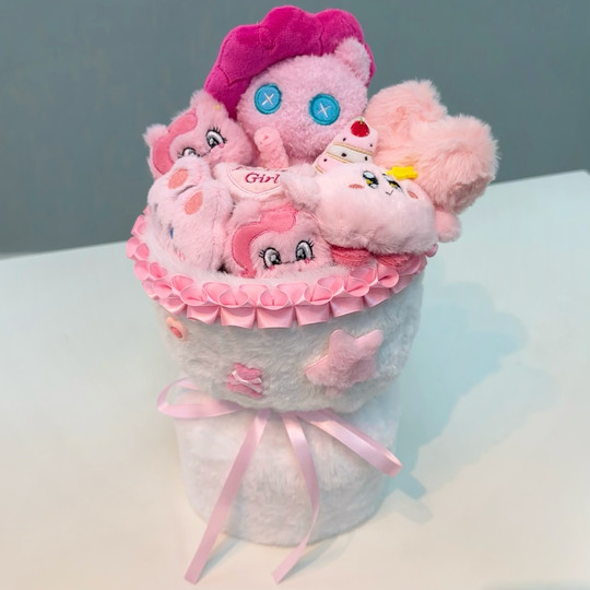 Bouquet de poupées en peluche My Little Pony, cadeau d'anniversaire pour filles, meilleurs amis, enfants, remise des diplômes, Noël et Nouvel An.