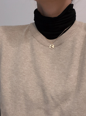 镂空玫瑰花锁骨链女2026年新款潮流ins冷淡风气质网红同款项链