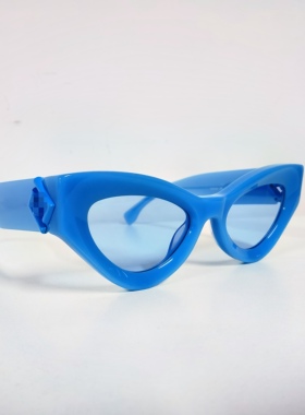 女士太阳镜猫眼全板材