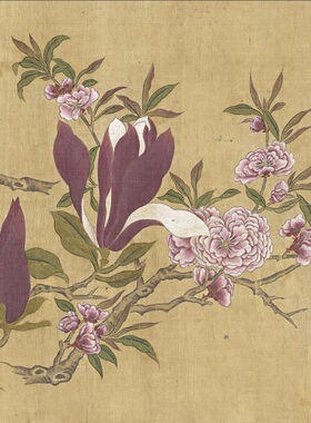周之冕百花图卷高清复制