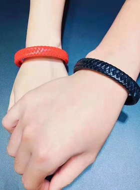 DIY首饰配件微镶 经典款  新款 红绳 黑色手链