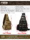 Encrypted thickened camouflage breast bag multifunctional