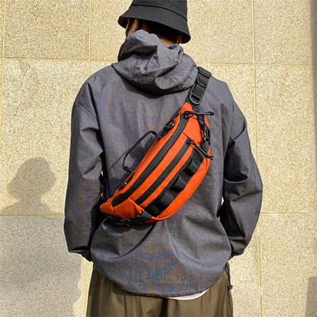 New style small backpack for chest and waist bag