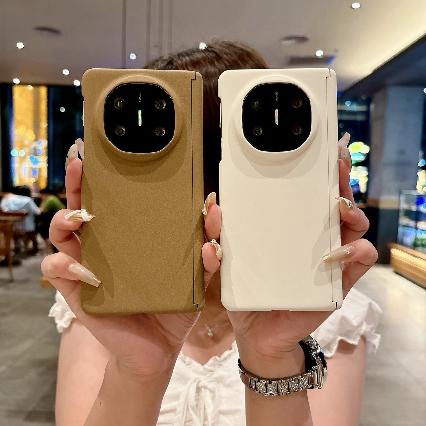 磁吸中轴适用华为matex6手机壳新款折叠屏mate典藏版x5肤感磨砂metax3不粘指纹X6全包超薄mata男款女生保护套,淘宝优惠券,粉丝福利购,淘宝优惠卷