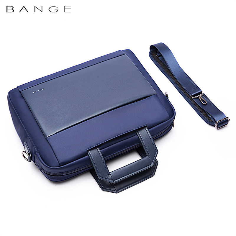 BANGE新品男士电脑包大容量办公商务公文包笔记本单肩斜挎手提包,淘宝优惠券,粉丝福利购,淘宝优惠卷