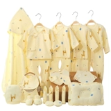 Детский хлопковый комбинезон, подарочная коробка для новорожденных, летний комплект