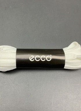 ecco爱步6mm正品全棉专用扁鞋带