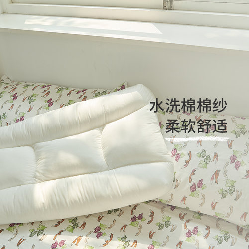 Nest Designs儿童枕头婴儿透气宝宝幼儿园软枕成人枕套枕芯套装 - 图2