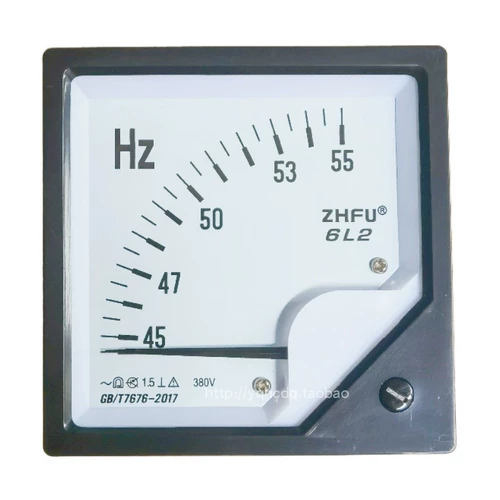 6L2-50 Гц Повествовальник частотный прибор AC 45-55HZ380V/220V Генератор таблицы таблицы Hertz Table