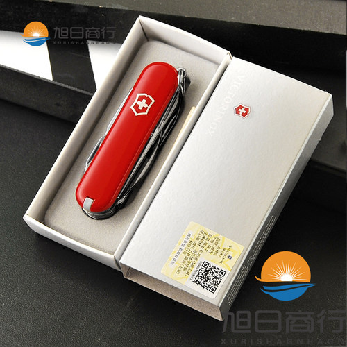 原装进口瑞士军刀58mm迷你英雄 0.6385多功能折叠瑞士刀 - 图1