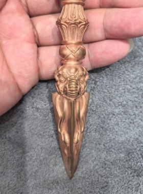 普巴金刚杵/普巴橛/普巴金刚橛/藏传普巴金刚橛/本尊撅/藏传器物