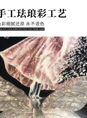 瑞杰珐琅彩画《舞·蝶》