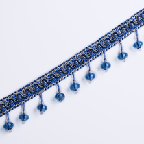 Curtain Crystal Beads drapes Lace Pendant Bead hanging ears Fluo Art Deco Decorative Curtain Accessories Accessories