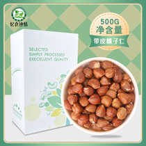 New stock fresh to shell with leather raw hazelnut kernel 500g original flavor raw cooked hazelnut nut snacks special produce