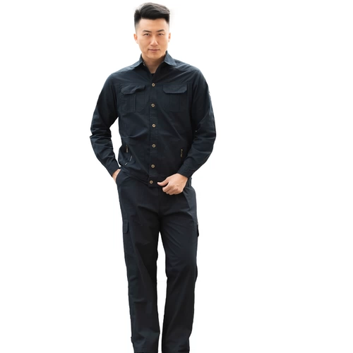 Хлопковый летний комбинезон, износостойкий тонкий лонгслив для работы, короткий рукав, делается под заказ