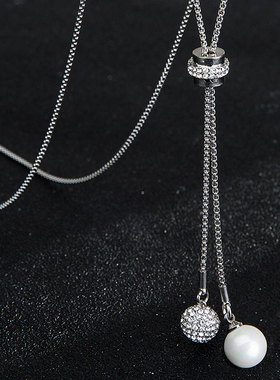 长款2019年新款高档大气毛衣链