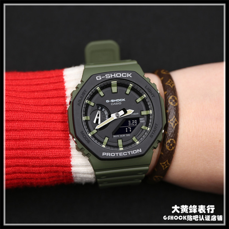 卡西欧G-SHOCK八角碳纤维运动手表GA-2100SU-1A GA-2110SU-9A 3A - 图2