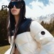 ONLY90 white duck down loose short down jacket