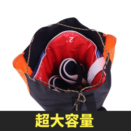 跆拳道散打护具包拳击散打成人儿童背包武术双肩背大型道具袋 - 图2