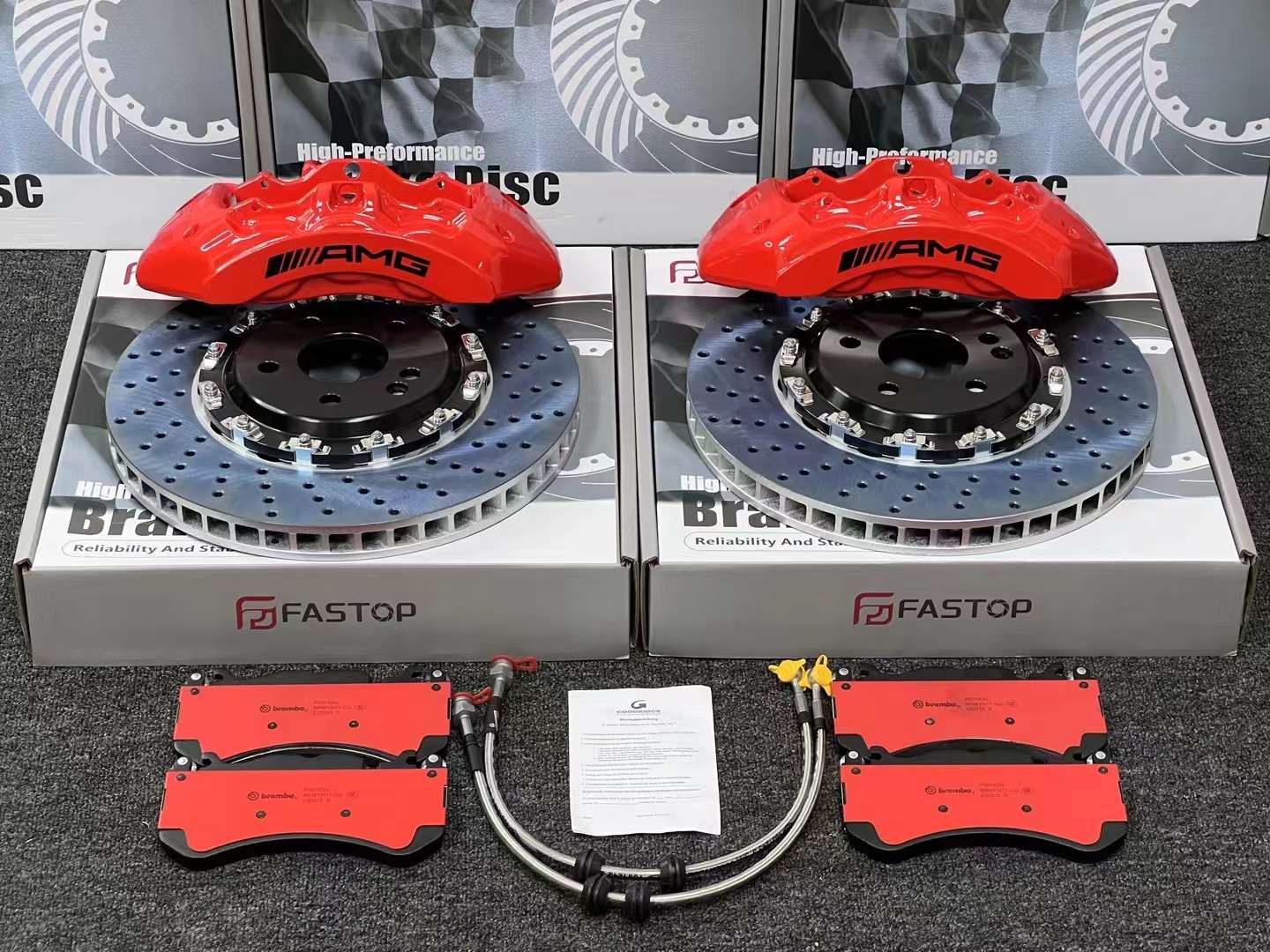 BREMBO AMG刹车卡钳升级AMG6/4/F50/GT6/18Z升级前后活塞套装 - 图3