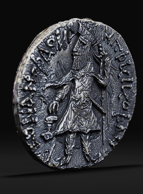 奥格瑞玛金币手把件银制饰品礼