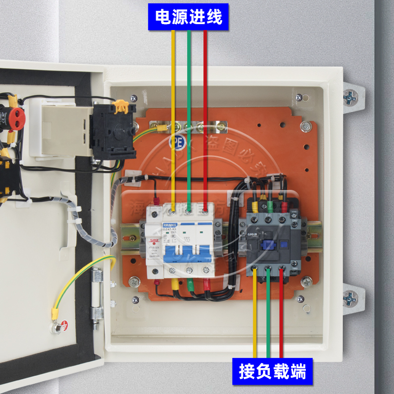 时间间歇循环自动开关时控定时控制箱电机延时断电大功率220/380V - 图2