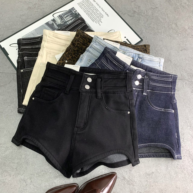 Wide-leg shorts Korean style high waisted slimming and versatile