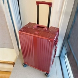 爱麦士 Универсальный красный чемодан подходит для мужчин и женщин