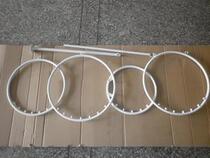 Iron Art Clothing Rings Hanger Upper Wall Clothing Display Rack Hanger Round Clothes Hanger Wall-mounted Clothing Rack Spot