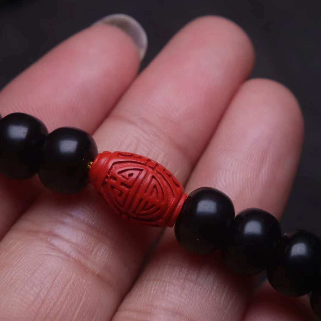 保真朱砂红砂寿字顶腰珠隔珠桶珠金刚星月菩提手长串diy文玩配饰,淘宝优惠券,粉丝福利购,淘宝优惠卷