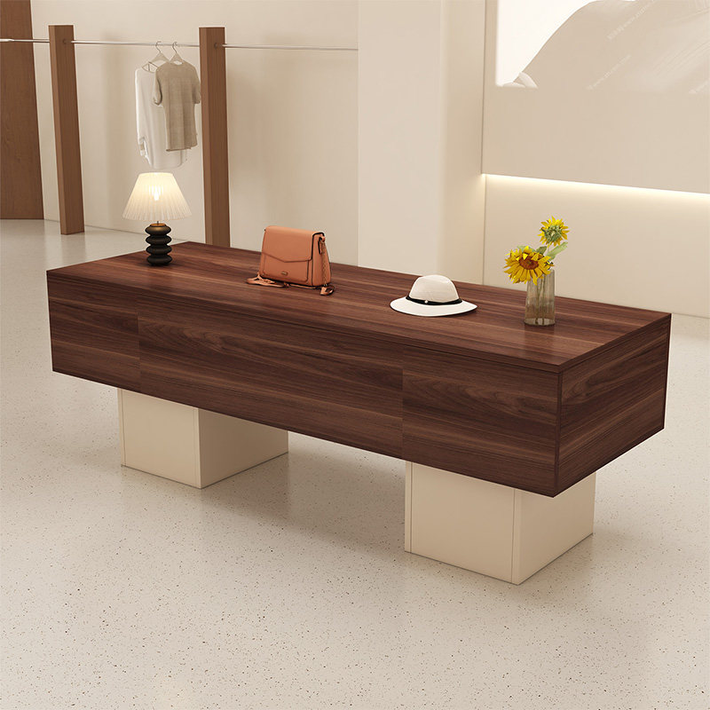 服装店中岛桌展示架女装店铺流水台简约现代展示桌摆件鞋包陈列柜,淘宝优惠券,粉丝福利购,淘宝优惠卷