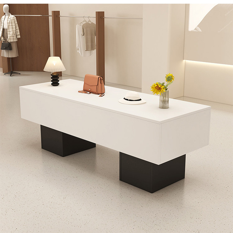 服装店中岛桌展示架女装店铺流水台简约现代展示桌摆件鞋包陈列柜,淘宝优惠券,粉丝福利购,淘宝优惠卷