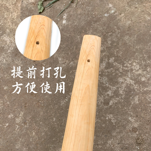 实木柏木扁担挑水扁担双钩可加厚农用家用挑扁担尺寸定制实用工具