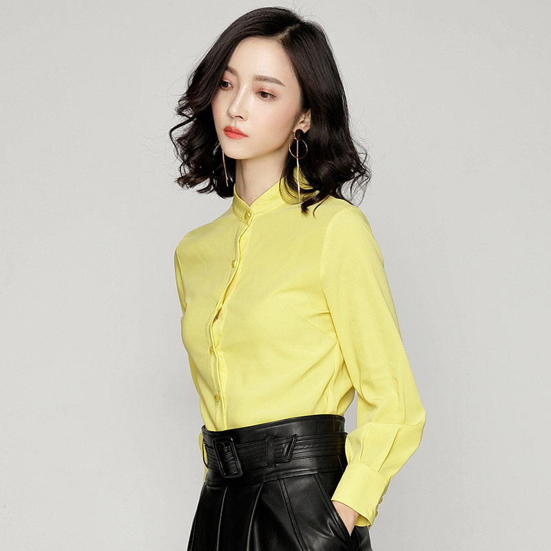 2020秋装新款设计感小众长袖衬衫 苏佩衬衫