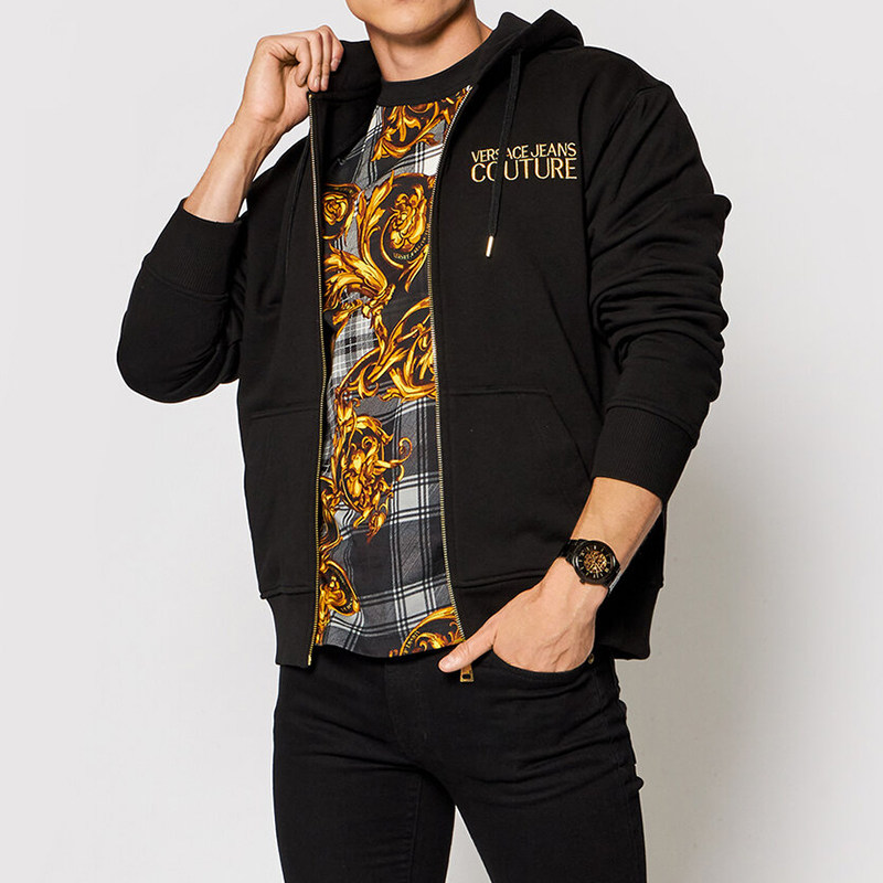 versace /范思哲男士拉链开衫卫衣 联合供应海外卫衣