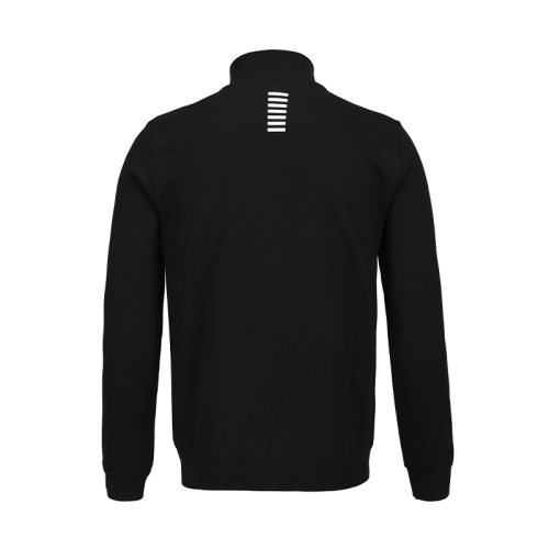 【自营】ARMANI/阿玛尼男士外套EA7休闲夹克纯棉秋冬季立领卫衣 - 图2
